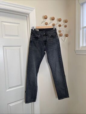 Levi's 502 - Straight Legged Denim Jeans - Black - 29x32